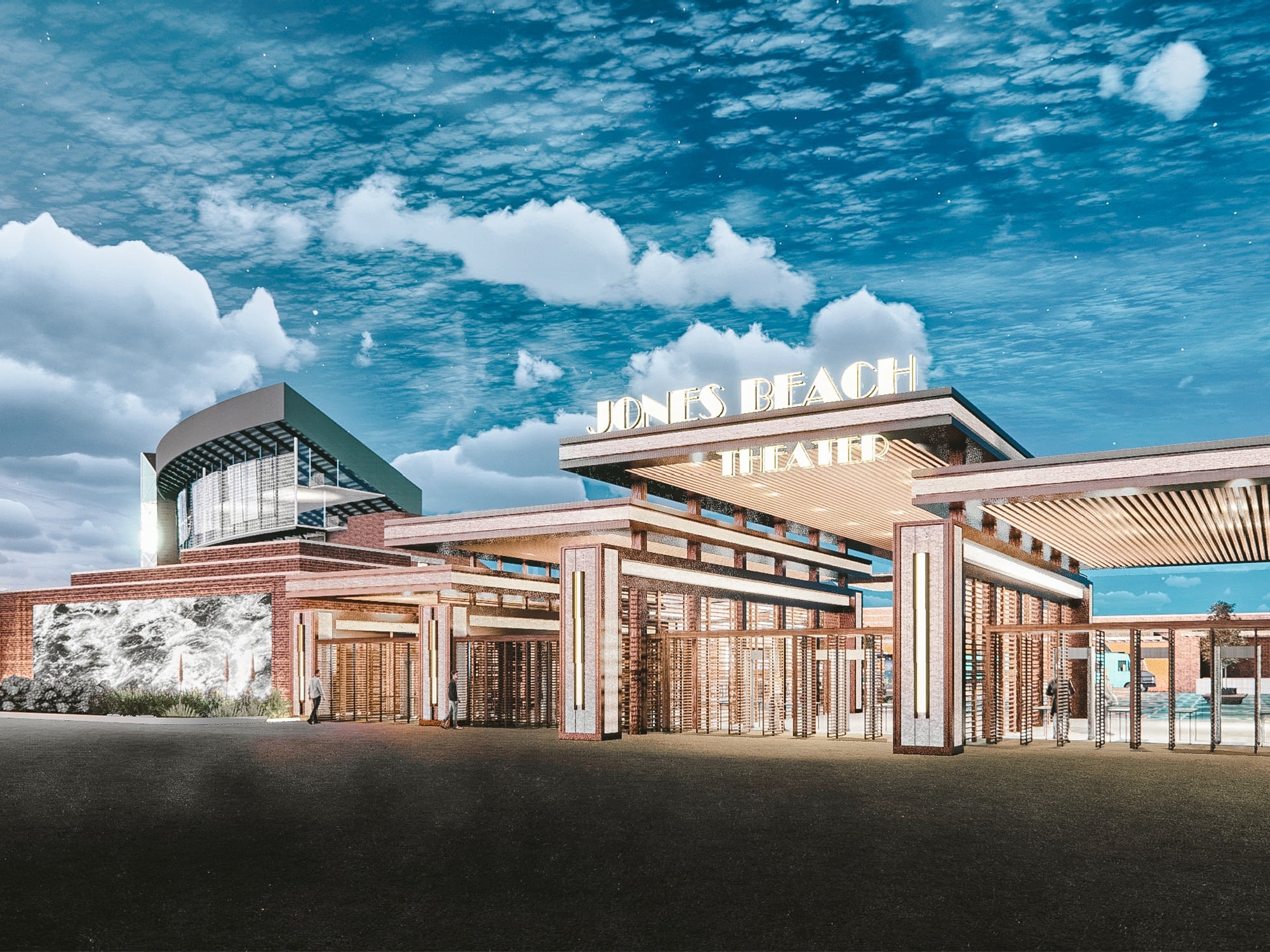 Historic Jones Beach Theater restoration